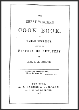 Great Western Cookbook